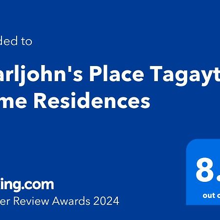 Pearljohn'S Place Tagaytay Prime Residences تاجيتاي المظهر الخارجي الصورة